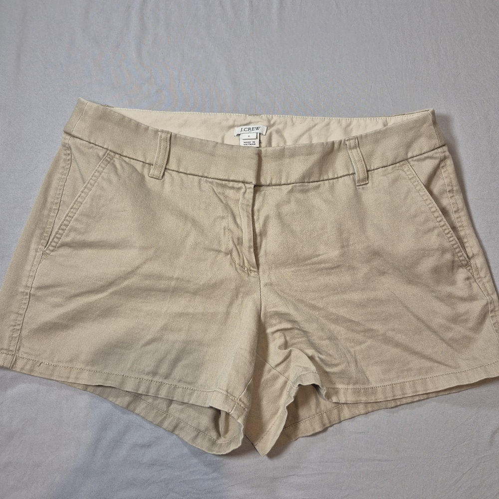 J. Crew Women's Tan Cargo Shorts